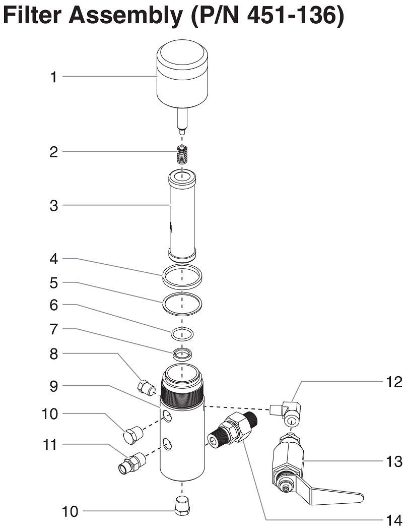 PowrTwin 12000XLT DI Filter Assembly